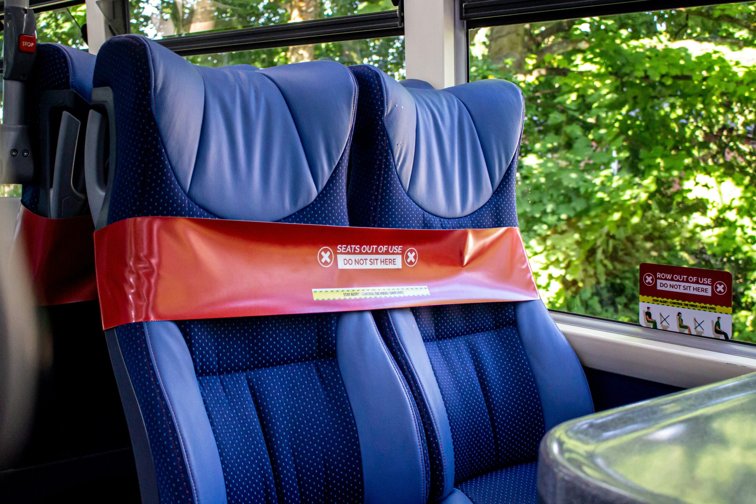 luxury bus interior
