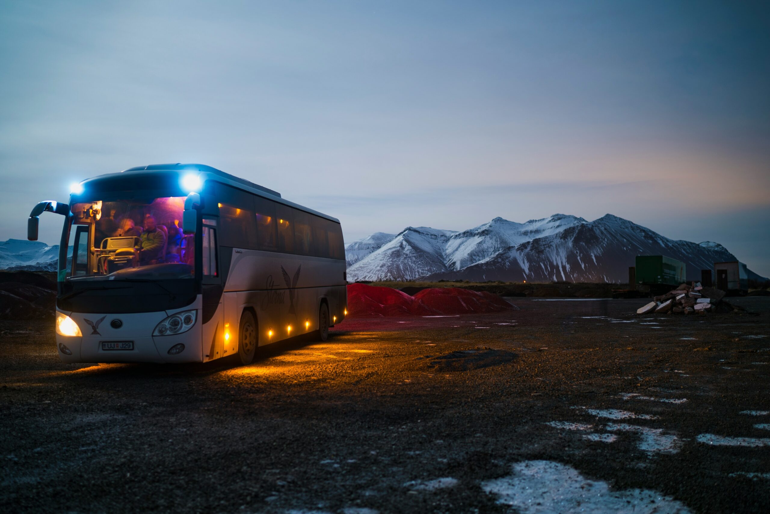 luxury coach interior