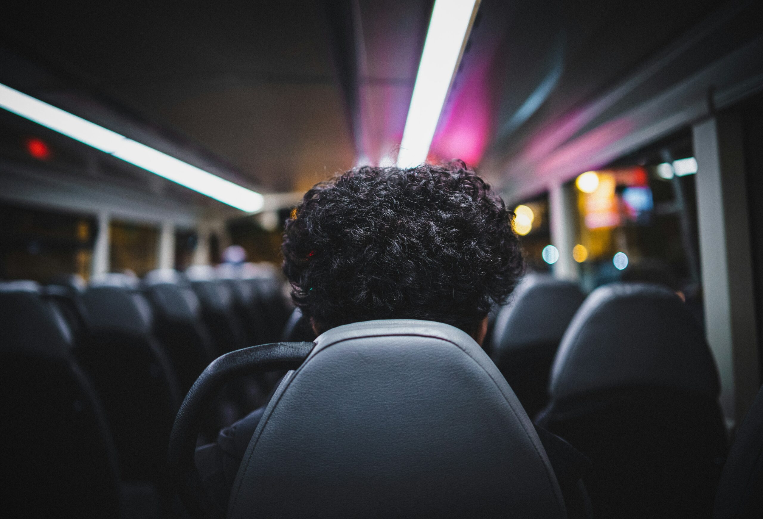 luxury bus interior