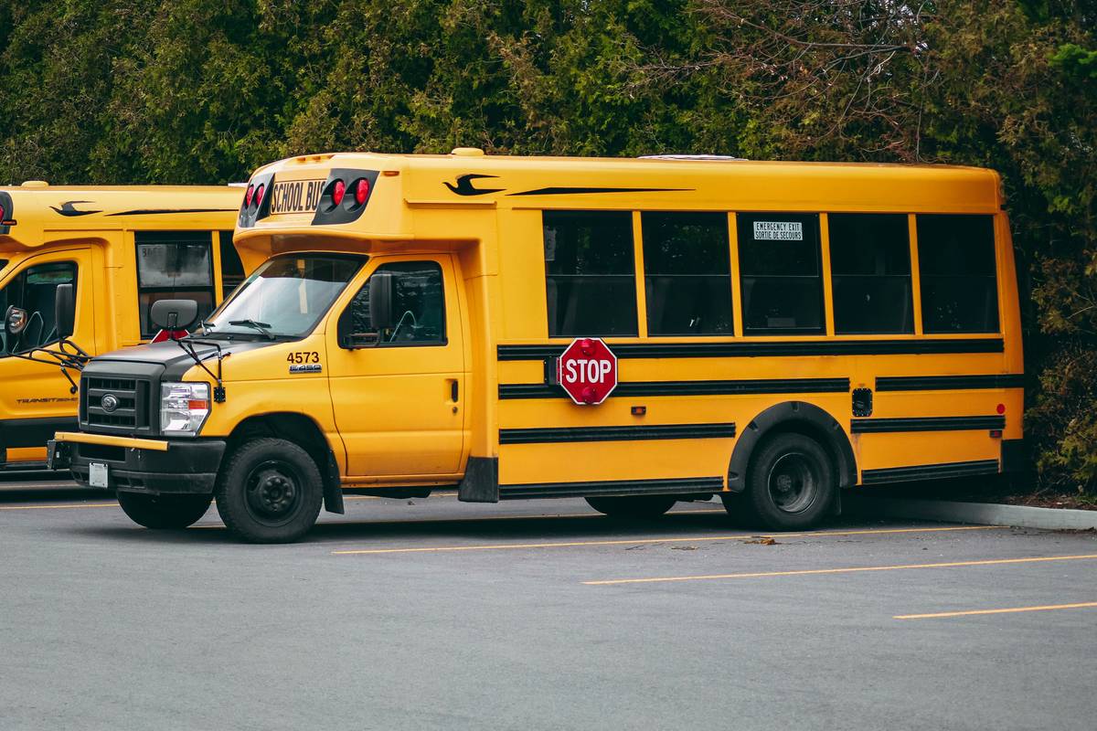 School bus in Toronto.